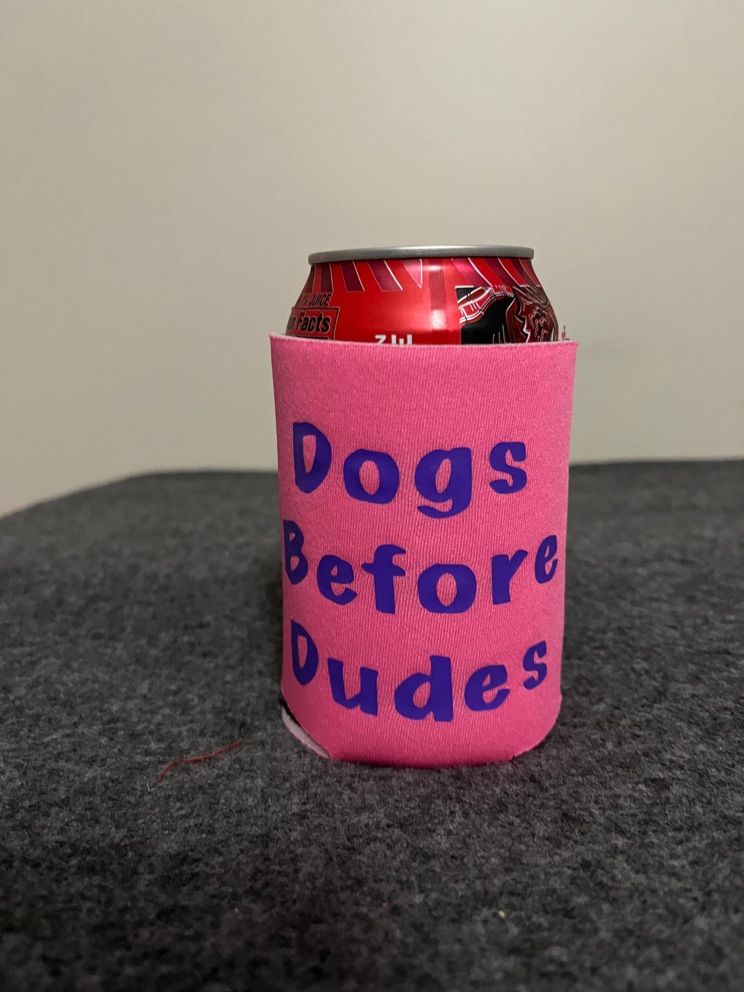 Dogs Before Dudes Koozie